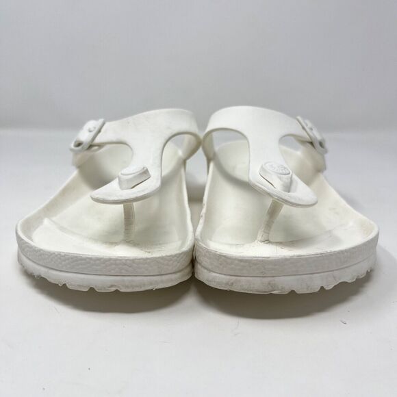 Women’s Birkenstock Gizeh Essentials EVA Slide Sandal White Size 36 - Picture 2 of 11